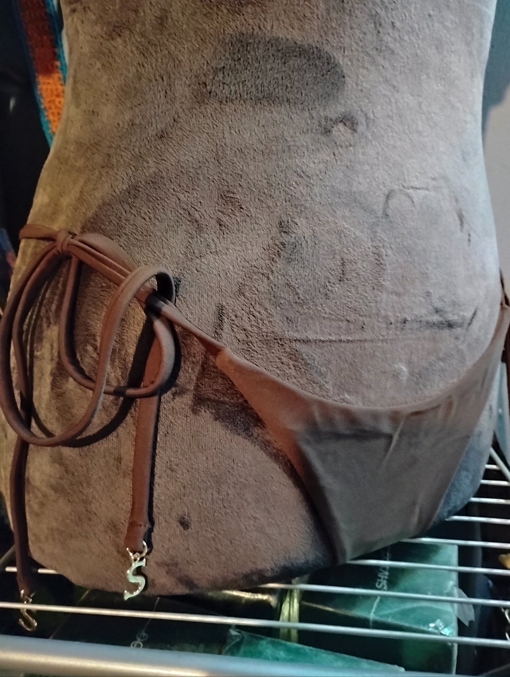 "SYN" SWIMWEAR! BIKINI'S!!! BROWN WITH GOLD "S" & GOLD ,PEARL,sizes xs,s,l,m,2xl - Picture 6 of 6